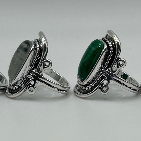 Silver & Stone Rings - Picture 9 of 15